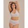 Female top on adjustable straps with cups Top with Cup, size 52-54, white color
