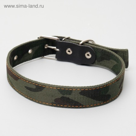 Collar of tarpaulin two-layer "camouflage", 72 x 3.5 cm, Osh 45-60 cm-4