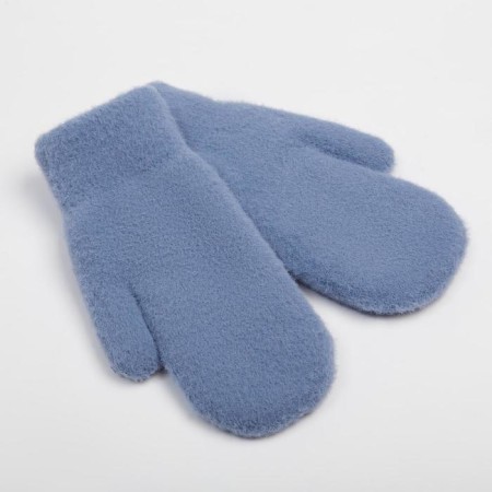 Women's mittens minku "softness", p. 23 cm, col. blue