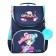 School standard, 33 x 25 x 13 cm, Grizzly, + bag for shoes, plush, black