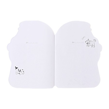 Notebook 40l Tchk Bunny and Sweet Vata, Figure Cutting, Blok White Offset, Region Mel Carts 190 g 1068944-1
