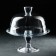 Glass dish with a Patisserie lid