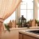 New Year. A set of curtains for the kitchen with Ethel Bright Cage. 150x180cm-2pcs, 100% HL