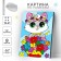 Picture on numbers for children "Kitten in a bouquet", 21 x 15 cm