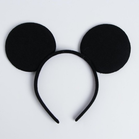 Carnival rim "Black Mouse", with ears