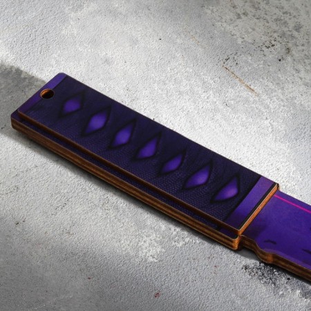 Wooden souvenir "Tanto knife" Violet-6