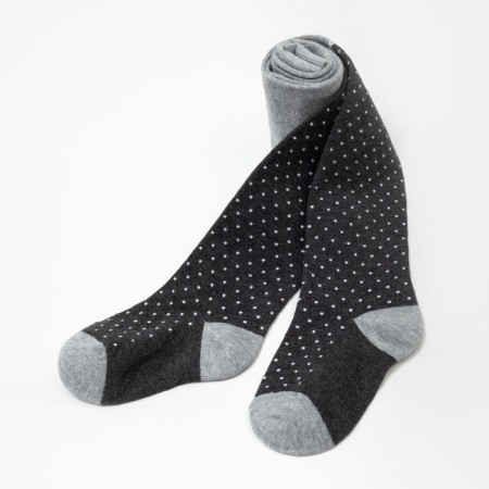 Pantyhose children's "golf", color gray melange, height 140-146-7