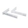 Ramo K-104 bracket, for a microwave oven, adjustable, up to 40 kg, 300-500 mm, white