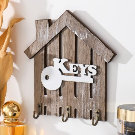 Decorative tree hooks "Key to home" MIX 15x0.8x15.6 cm-1