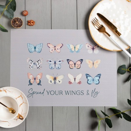 A set of napkins per table 2 pcs. Dolyana "You Wings" PVC 40*29cm-1