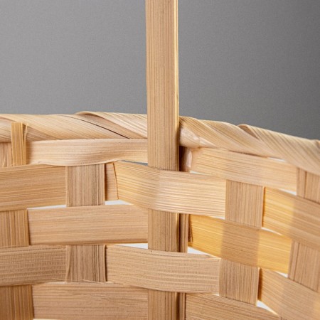 A set of wicker baskets (bamboo), 16xh10/32 cm, 18xh10/34 cm, 21xh10/36 cm, 3 pcs-3