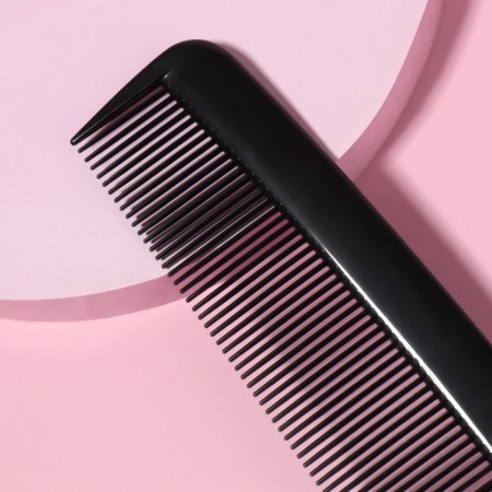 Combined comb, 22 × 4.5 cm, black color-2