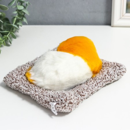 Fluffy "Dog on the pillow" 7x18x15 cm-4