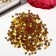 Set of sequins "Stars" 7mm, "Astra" 10g, gold