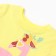 A set for a girl (T-shirt/shorts), yellow color/St.