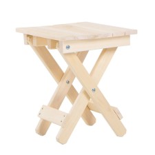 Folding stool, 30 × 35 × 40cm, from linden, 
