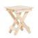 Folding stool, 30 × 35 × 40cm, from linden, "Dobroparov"