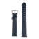 Solomon watch strap, 18 mm, genuine leather, L-20 cm, dark blue
