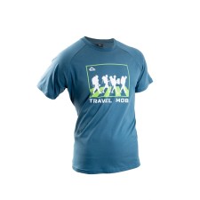 T -shirt Payer Travel Mob, size 44, blue color