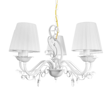 Valencia chandelier 5x40W E14 Patino white 58x58x44 cm Bayerlux-3
