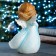 Figure "Christmas Angel" 10x8x19cm