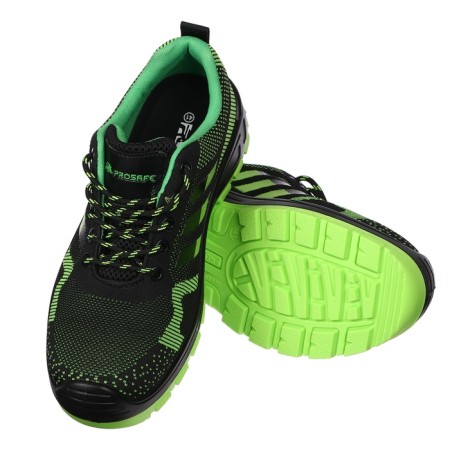 Workworms Prosafe Profi 8731 1-1, composite tray, size 41, black and green