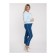Female trousers, size 56, blue color