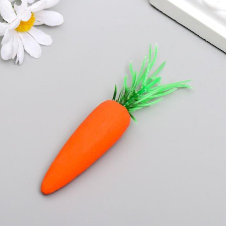 Easter decor "carrots" set 18 pcs carrots 8x1.3 cm, 8x8x8 cm-1