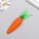Easter decor "carrots" set 18 pcs carrots 8x1.3 cm, 8x8x8 cm