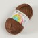 School yarn 100% acrylic 150m/50g (377-coffee)