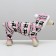 Kombinson "Deer" with a hood, size XXL (DS 45 cm, og 55 cm, Osh 45 cm), pink