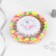 Civaling pins "Heart", 53 mm, 20 pcs, colorful color