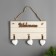 Decorative tree hooks "Three hearts. Welcome" mix 20x10x2.5 cm