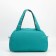 Sportivnaya bag with lightning with lining, external pocket, turquoise color