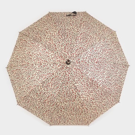 Umbrella - a semiautomatic “leopard” cane, Eponge, 10 spokes, r = 50 cm, color mix-11