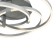Ceiling Lamp Indigo, 14002/3C Silver. 3x80W, LED, 4900LM, 3000-6000K, remote control, 720x720x185 mm, white matte color