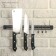 Holder for knives magnetic with hooks of the share "Line", 34 cm