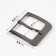 A belt buckle, 5.5 × 5.2 cm, 40 mm, black nickel color
