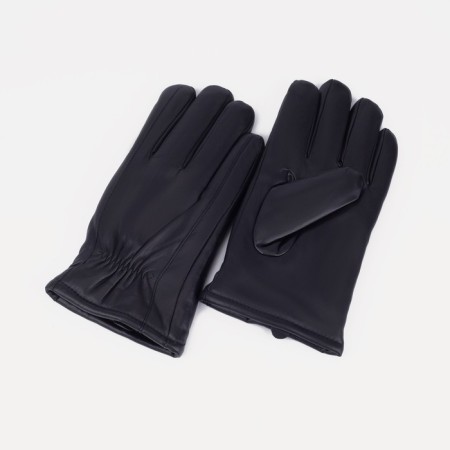 Male gloves, size 12.5, with insulation, black color