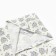 Babate Children's Council, white color/elephants, height 98 cm