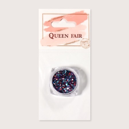 Sparkles for decor, medium/small, blue/red color-4