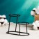 Set of Kashpo "Duet" gray, on a stand, 12.5x11cm