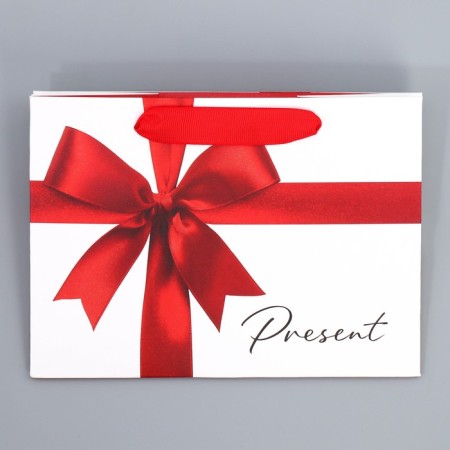 Gift package with a wide bottom, packaging, “Gift”, 20 x 14 x 13.2 cm-5