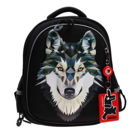 Frame backpack, 36 x 28 x 20 cm, Grizzly RAZ-087, black RAZ-087-3_1-2