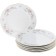 Small plate bernadotte, decor "Wild rose, gold laying", 25 cm