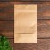 Zip-Lock package Craft with a rectangular window, flat, 12 x 20 cm