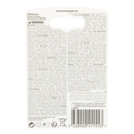 Battery lithium Energizer, CR1632-1BL, 3B, blister, 1 pc.-1