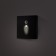 Built-in lamp for the stairs, NL-38, engine sensor, 1.5 W, 60 lm, 3000k, black