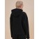 Female hoodies, size XL, black color