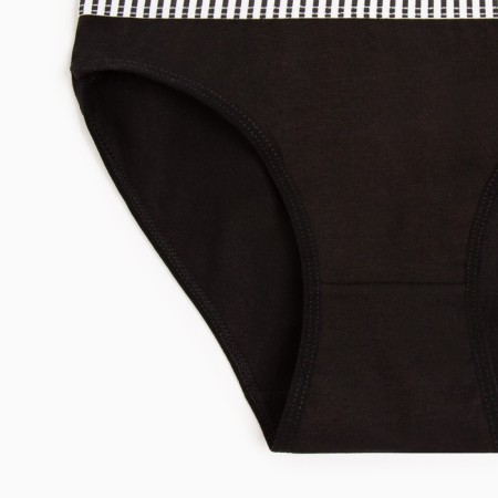 Cowards female slips, black color, rr 44-46-1